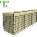 Panier en filet soudé galvanisé Gabion pour la défense militaire